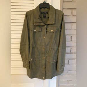 Brandon Thomas Olive Green Utility Jacket
